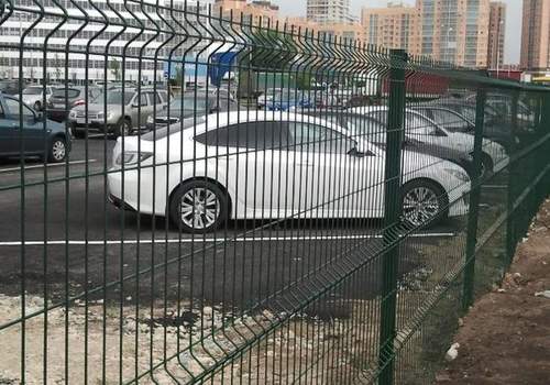 Ограждение парковки парковки бизнес центров в Нижнем Тагиле