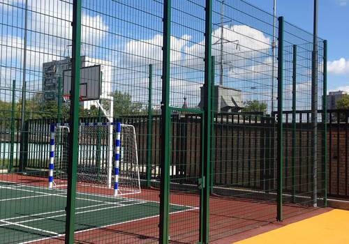 2Д забор для футбольной площадки в Нижнем Тагиле