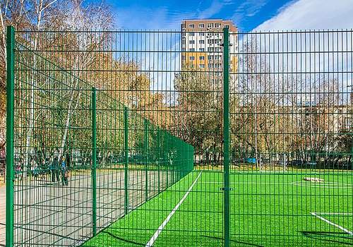 2Д забор для футбольной площадки в Нижнем Тагиле