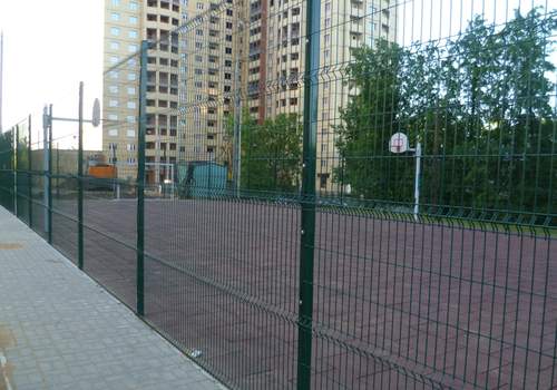 3Д забор для футбольной площадки в Нижнем Тагиле